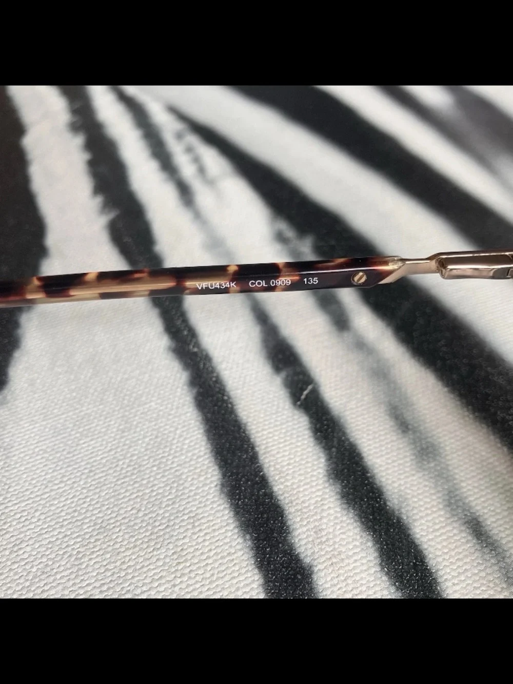 Furla Eyeglasses Frames Only Tortoise VFU434K Col.0909 53-15-135 Plastic